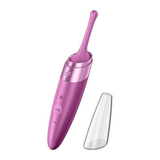 Satisfyer Twirling Delight - Rechargeable, Waterproof Clitoral Vibrator (Purple)