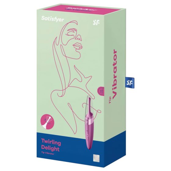 Satisfyer Twirling Delight - waterproof clitoral vibrator (purple)