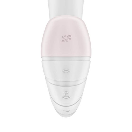 Satisfyer Supernova - Rechargeable Air Pulse 2in1 Vibrator (White)