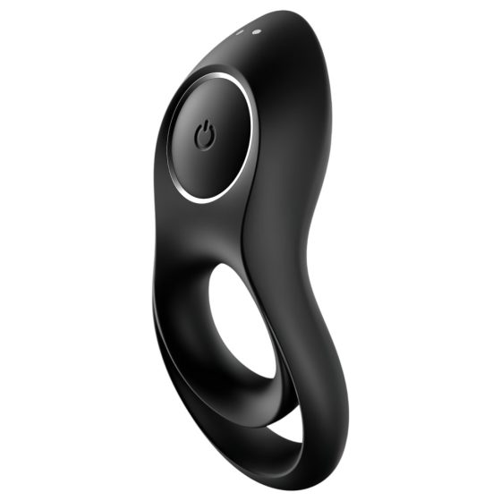 Satisfyer Legendary Duo - Rechargeable Vibrating Cock Ring (Black)