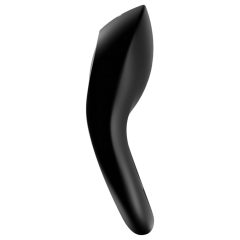   Satisfyer Legendary Duo - Rechargeable Vibrating Cock Ring (Black)