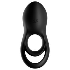   Satisfyer Legendary Duo - Rechargeable Vibrating Cock Ring (Black)