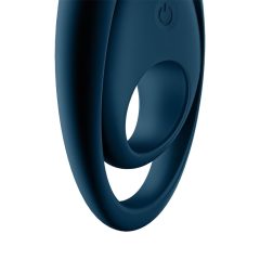 Satisfyer Glorious Duo - Vibrating Cock Ring (Blue)