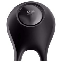   Satisfyer Majestic Duo - Rechargeable Waterproof Cock Ring (Black)