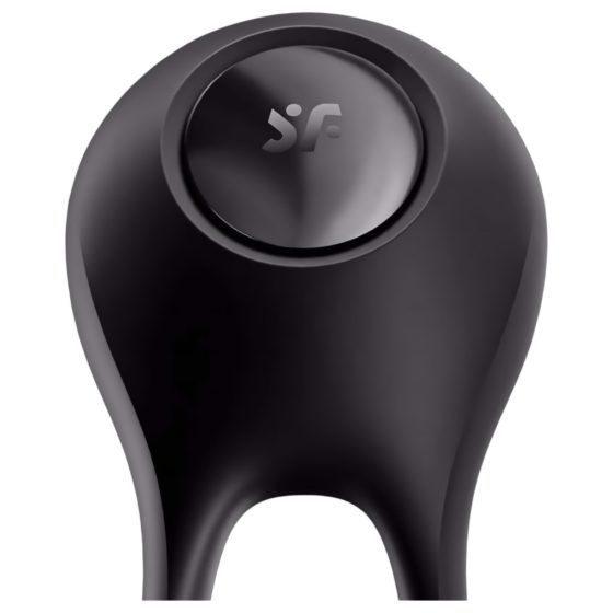 Satisfyer Majestic Duo - Rechargeable Waterproof Cock Ring (Black)