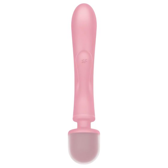 Satisfyer Triple Lover - G-spot and massager vibrator (pink)