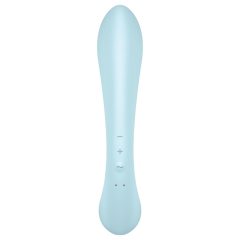   Satisfyer Triple Oh - Rechargeable, Clitoral Arm Vibrator (Blue)