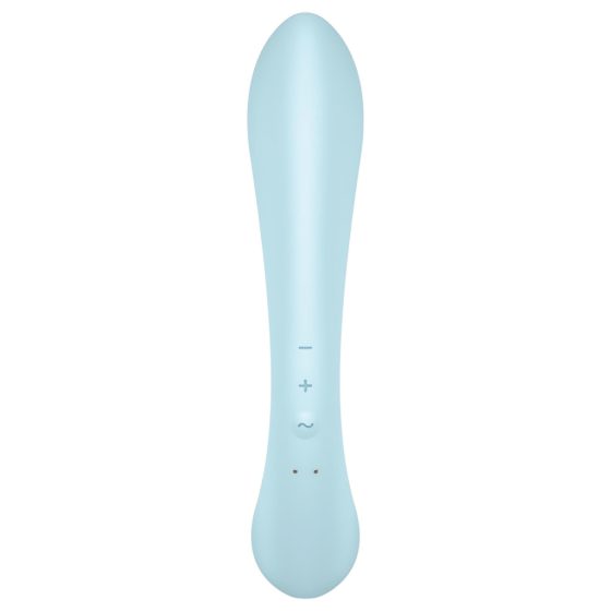 Satisfyer Triple Oh - Rechargeable, Clitoral Arm Vibrator (Blue)