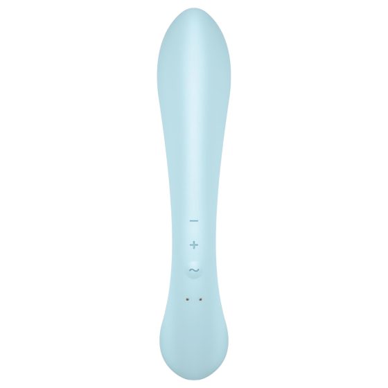 Satisfyer Triple Oh - rechargeable, clitoral arm vibrator (blue)