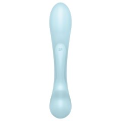   Satisfyer Triple Oh - Rechargeable, Clitoral Arm Vibrator (Blue)