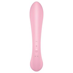 Satisfyer Triple Oh - Rechargeable Clitoral Vibrator (Pink)