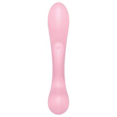 Satisfyer Triple Oh - Rechargeable Clitoral Vibrator (Pink)