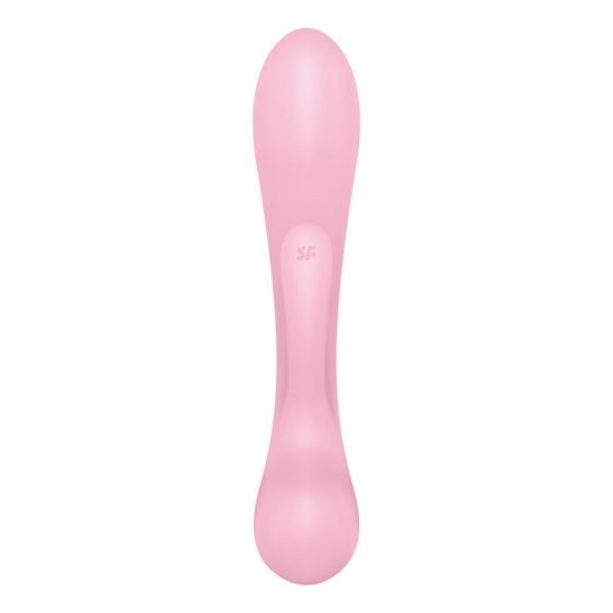 Satisfyer Triple Oh - Rechargeable Clitoral Vibrator (Pink)