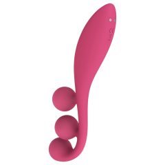   Satisfyer Tri Ball 1 - Rechargeable Multi-Function Vibrator (Red)