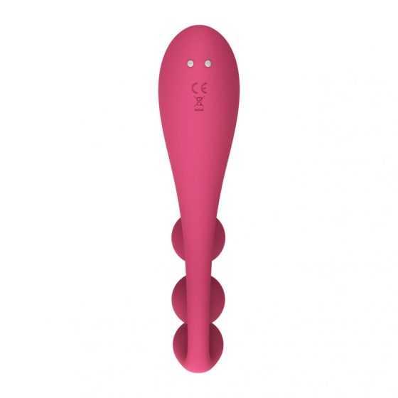 Satisfyer Tri Ball 1 - Rechargeable Multi-Function Vibrator (Red)