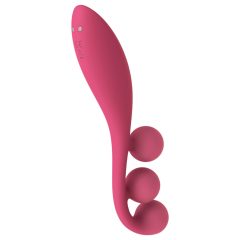   Satisfyer Tri Ball 1 - Rechargeable Multi-Function Vibrator (Red)