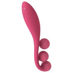   Satisfyer Tri Ball 1 - rechargeable, multifunction vibrator (red)