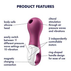   Satisfyer Lucky Libra - Air Pulse Clitoral Stimulator (Purple)