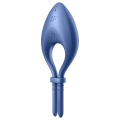   Satisfyer Bullseye - rechargeable, smart vibrating penis ring (royal blue)