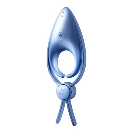 Satisfyer Sniper - Rechargeable Vibrating Cock Ring (Blue)