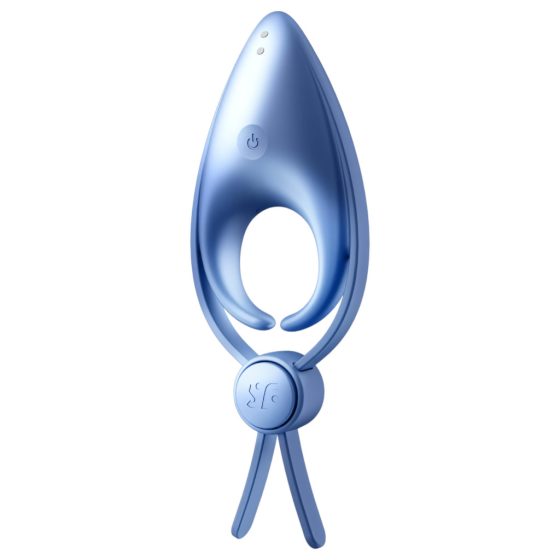 Satisfyer Sniper - Rechargeable Vibrating Cock Ring (Blue)