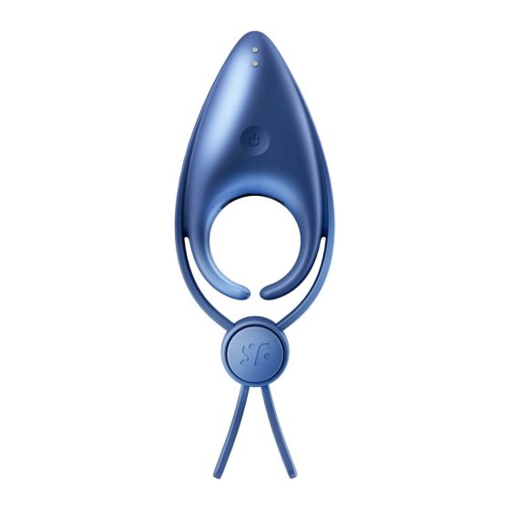 Satisfyer Sniper - Rechargeable Vibrating Cock Ring (Blue)