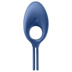   Satisfyer Swordsman - Rechargeable Vibrating Penis Ring (Blue)