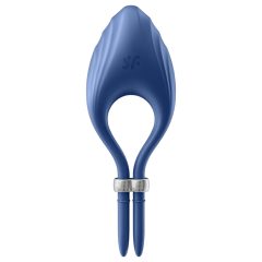 Satisfyer Duelist - Rechargeable Vibrating Cock Ring (Blue)