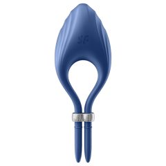 Satisfyer Duelist - Rechargeable Vibrating Penis Ring (Blue)