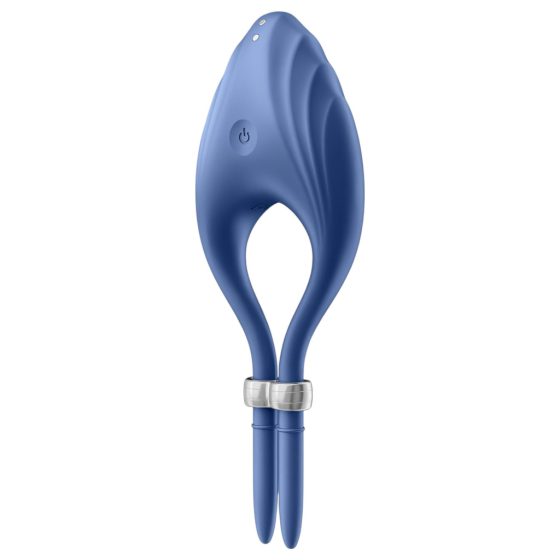 Satisfyer Duelist - Rechargeable Vibrating Cock Ring (Blue)