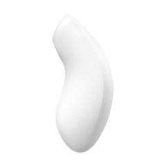   Satisfyer Vulva Lover 2 - Rechargeable Air-Pulse Clitoral Vibrator (White)