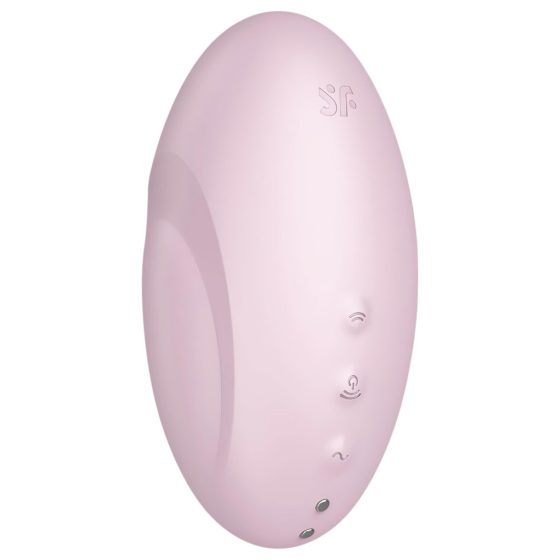 Satisfyer Vulva Lover 3 - Rechargeable, Air Wave Clitoral Stimulator (Pink)