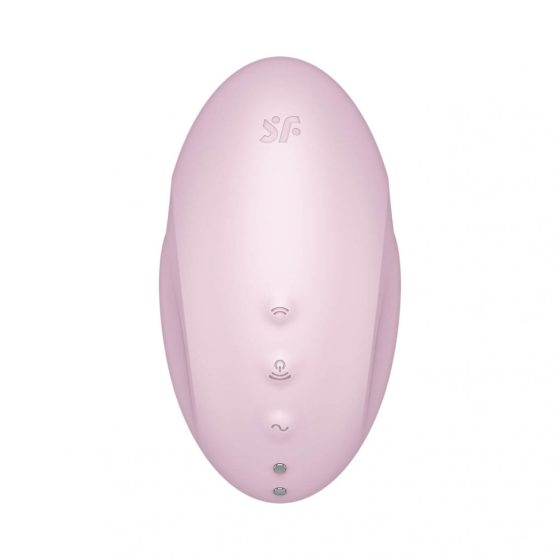 Satisfyer Vulva Lover 3 - Rechargeable, Air Wave Clitoral Stimulator (Pink)