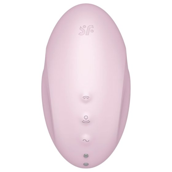 Satisfyer Vulva Lover 3 - Rechargeable, Air Wave Clitoral Stimulator (Pink)