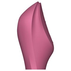   Satisfyer Curvy Trinity 3 - Rechargeable Air Pulse 2in1 Vibrator (Red)