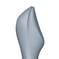   Satisfyer Curvy Trinity 3 - Rechargeable Air-Pulse 2in1 Vibrator (Grey)