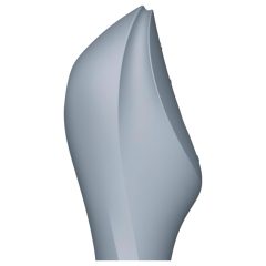   Satisfyer Curvy Trinity 3 - Rechargeable Air-Pulse 2in1 Vibrator (Grey)