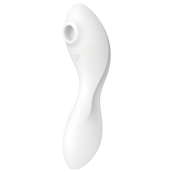 Satisfyer Curvy Trinity 5+ - Smart Air-Pulse 2-in-1 Vibrator (White)