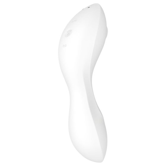 Satisfyer Curvy Trinity 5+ - Smart Air-Pulse 2-in-1 Vibrator (White)