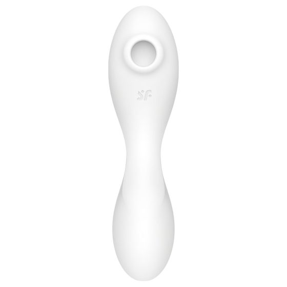 Satisfyer Curvy Trinity 5+ - Smart Air Pulse 2-in-1 Vibrator (White)