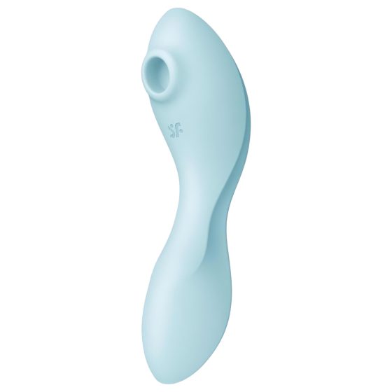 Satisfyer Curvy Trinity 5+ - Smart Air-Pulse 2-in-1 Vibrator (Blue)