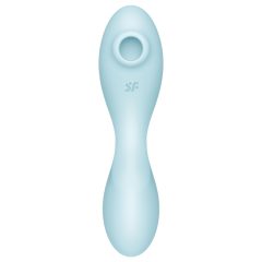   Satisfyer Curvy Trinity 5+ - Smart Air Pulse 2in1 Vibrator (Blue)