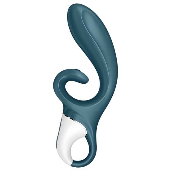 Satisfyer Hug Me - Smart Clitoral Vibrator with Arm (Grayish-Blue)