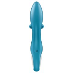   Satisfyer Embrace Me - rechargeable, clitoral vibrator (turquoise)