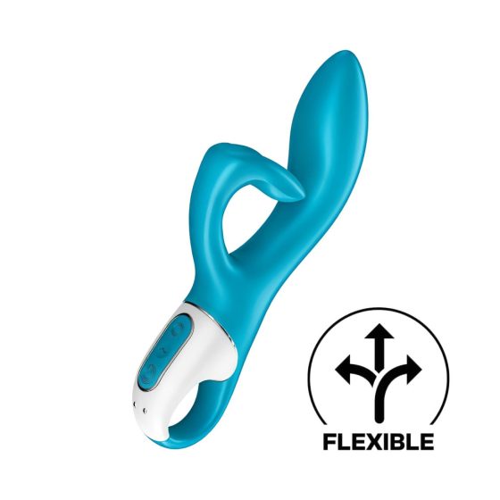 Satisfyer Embrace Me - Rechargeable Clitoral Vibrator (Turquoise)