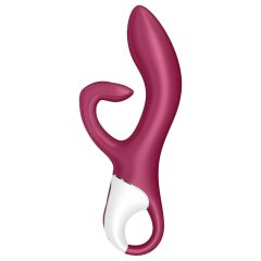   Satisfyer Embrace Me - Rechargeable Vibrator with Clitoral Arm (Red)