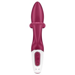   Satisfyer Embrace Me - Rechargeable Vibrator with Clitoral Arm (Red)