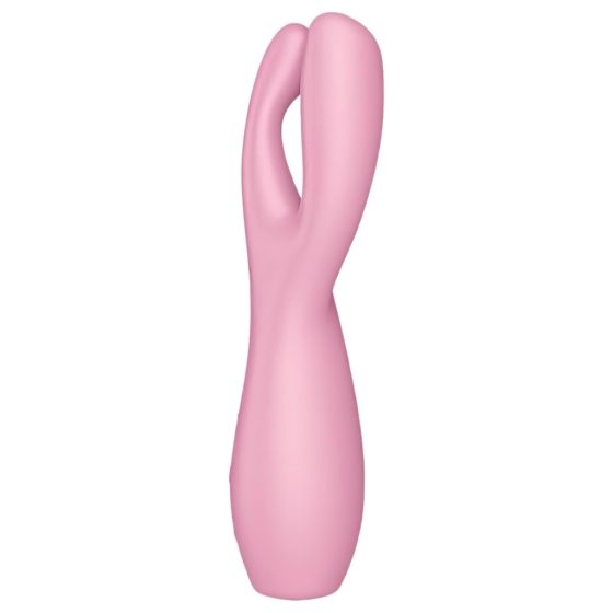 Satisfyer Threesome 3 - Rechargeable Clitoral Vibrator (Pink)