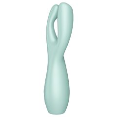   Satisfyer Threesome 3 - Rechargeable Clitoral Vibrator (Mint)