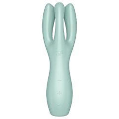   Satisfyer Threesome 3 - Rechargeable Clitoral Vibrator (Mint)